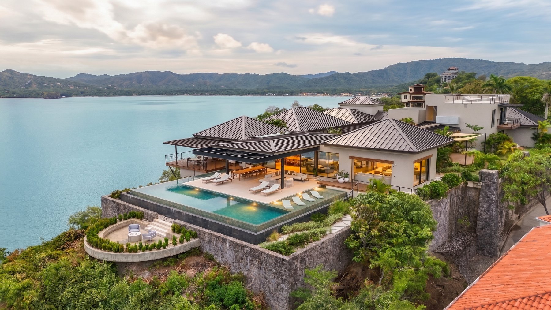 Promontorio — residential architecture, Flamingo, Costa Rica